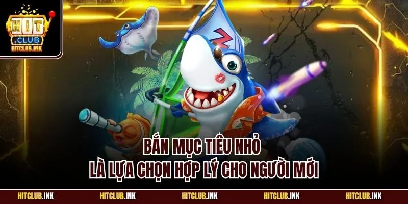 Bắn mục tiêu nhỏ là lựa chọn hợp lý cho người mới